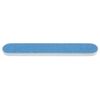 ForPro Professional Collection Mini Foam Board, Double-Sided Nail File, 220/320 Grit, 3.5” L x .5” W, Blue, 50-Count