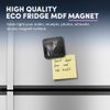 1 x Square MDF Fridge Magnet - Ginger Fox Sunset 36263