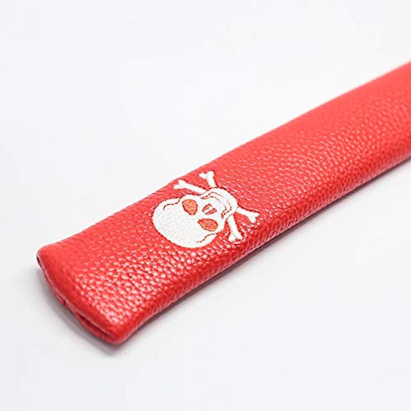 Golf Alignment Stick Cover Case Holder (Red)