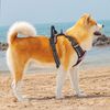Adjustable No Pull Reflective Dog Pet Harness Breathable Mesh with Handle Pink