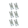 Kitchen Cabinet Hinges H-Shape Flush Mounted Solid Cast Brass Pack of 6