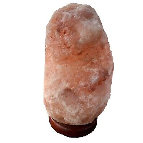 Natural Himalayan Crystal Rock Salt Lamp Air Purifier8” Tall5” Wide (no cord)7lb