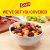 Glad Cling N Seal Plastic Food Wrap, 200 Square Foot Roll (Package May Vary)