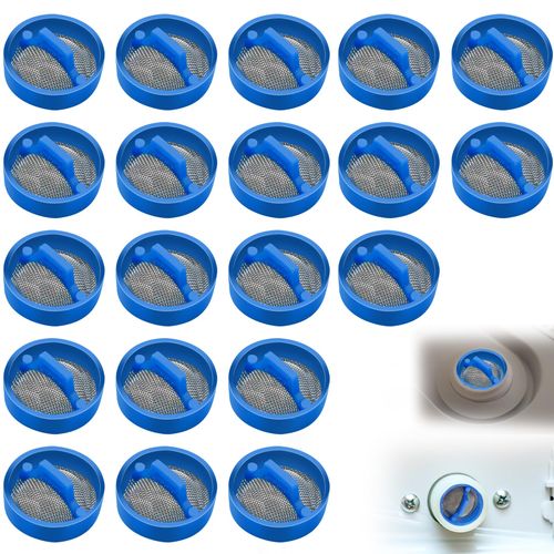 20Pcs Washing Machine Water Filter, Washing Machine Water Inlet Valve Washing Machine Filter Hose Washer with Screen Filter, Washing Machine Hose Filter Inline Water Filter Washing Machine Inlet Valve