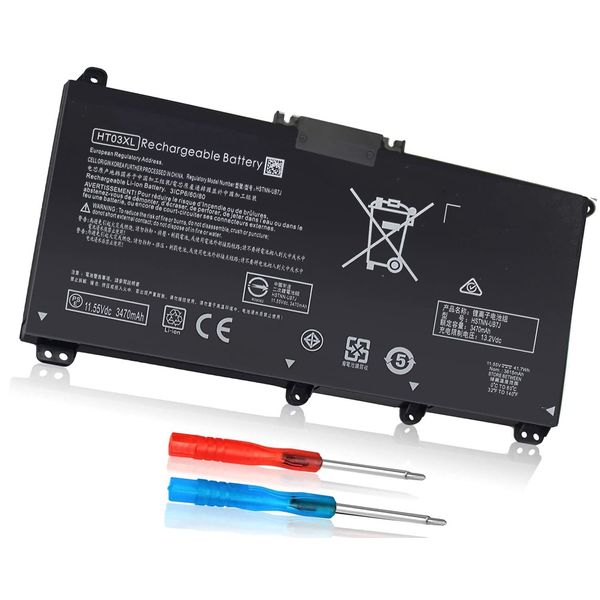 HT03XL L11119-855 Laptop Battery for HP Pavilion 14-CE 14-CF 14-cm 14-CK 14-DF 14-MA 14Q-CS 15-DA 15-CS 15-CW 15-DA 15-DB 17-by 17-CA HP 240 245 250 255 G7 340 348 G5 L11119-855 L11421-421 HSTNN-LB8M