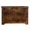 Storage Toy Chest Bench Toy Box Organizer with 2 safty Hinge Max Load 376 Lbs