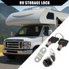 Hihaha RV Campervan Lock Set/Inner for File Cabinet Toolbox/Durable / 3Set