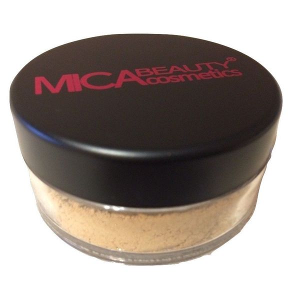 Mica Beauty Makeup Mineral Foundation Powder #MF-5 Cappuccino MicaBella 05/2025