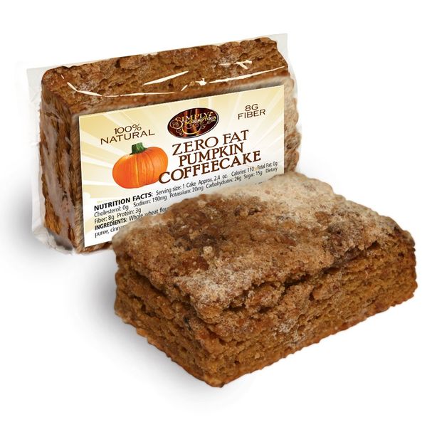 Simply Scrumptous Fat Free Pumpkin Coffee Cakes