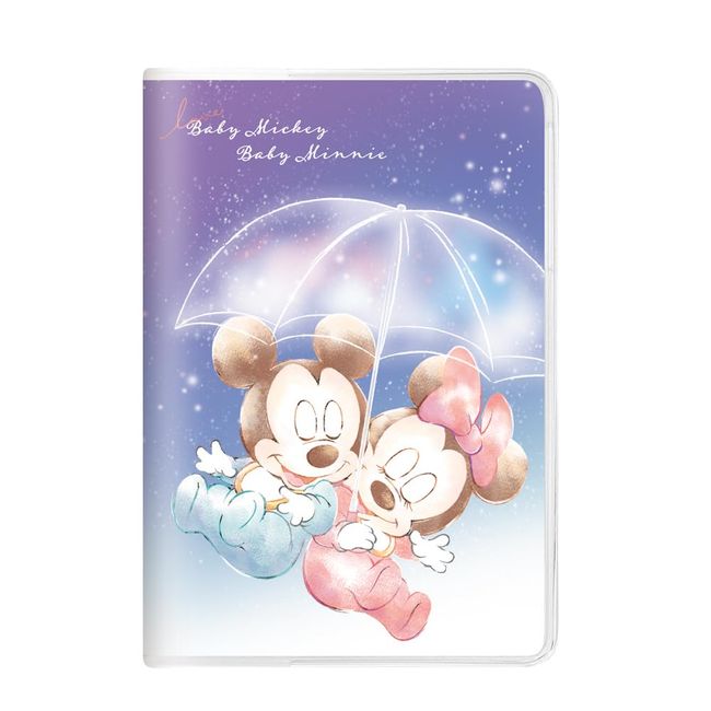 Kamio Japan 302780 Baby Mickey & Minnie Notebook, 2024 B6 Weekly Umbrella (Begins December 2023)