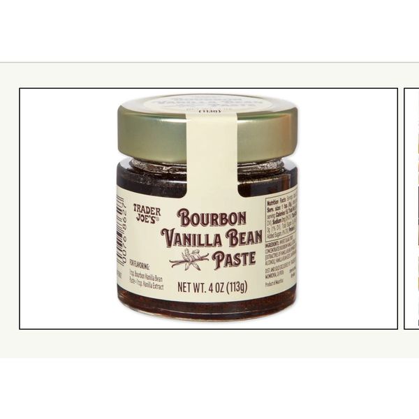 Trader joe's,  Bourbon Vanilla Bean Paste