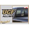 UCF Knights ALUMNI w/ UCF Straight Logo 6" Vinyl Decal Central Florida Knights Car Window Sticker