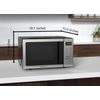 MW9005SS Compact Countertop Microwave Oven with Button Control, LED Display, 900