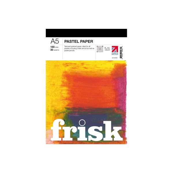 Frisk Pastel Pad 160gsm 30sheets A5, White