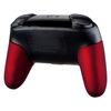 eXtremeRate Red Replacement Handle Grips for Nintendo Switch Pro Controller, Soft Touch DIY Hand Grip Shell for Nintendo Switch Pro - Controller NOT Included