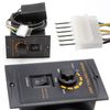15W 10K 110V Adjustable Variable Gear Reducer Motor with Speed Controller for Industry Rated Speed 135r/min