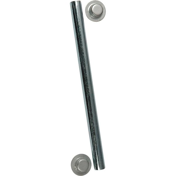 CE Smith Trailer 10705A Roller Shaft with Cap Nuts, 1/2" x 12 3/4"- Replacement Parts and Accessories for Your Ski Boat, Fishing Boat or Sailboat Trailer