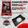 M18 Router Organizer for Milwaukee Packout Compact Organizer Tool Box