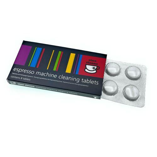Cino Cleano Espresso Machine Cleaning Tablets (8 Count (Pack of 1))
