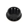 Round Plastic Hole Plug to fit 1" Opening - Slightly Domed Textured Surface … (12)