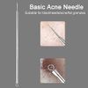 Rnitle Blackhead Remover Tool,Pimple Whitehead Acne Comedone Extractor Tool Set Stainless Steel with Transparent Box for all Skin Types