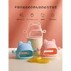 Teething Baby Teething Newborn Release Toy Pacifier (Pale Pink)