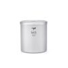 Keith titanium cup with double layers and lid Ti3302