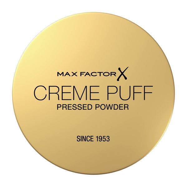 Max Factor Crème Puff Pressed Powder, 75 Golden, 14g