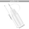 Precision Tip Applicator Bottles, 5 PCS, 10 ml, Needle Tip, DIY Quilling Craft, Small Gluing Projects