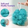 36 Pcs Shower Loofahs Bulk Bath Sponge 40g Shower Pouf Soft Net Body Scrubber Bath Scrunchies for Men and Women Exfoliating Shower Sponge