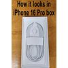 OEM iPhone 15 & 16 Pro Max Fast Charging USB Type-C Cable Original Woven