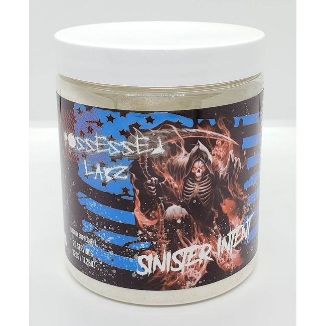 NEW! * POSSESSED LABZ - SINISTER INTENT * STRONG PRE-WORKOUT  Immortal Formula x