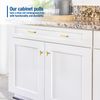 JOY DECOR 4 Pack Cabinet Knobs, Gold Cabinet Handles, 2 Inch Kitchen Knobs, Single Hole Drawer Hardware for Dresser Drawers