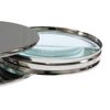 White Van Chrome Plated Magnifying Glass Folding Desktop Gift 445