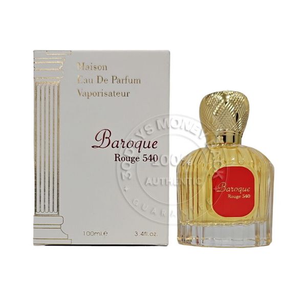 Maison Alhambra Baroque Rouge 540 3.4 Oz  EDP Unisex Spray made in U.A.E