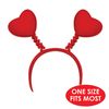 Beistle Heart Boppers Party Accessory (1 count) (1/Pkg), Red
