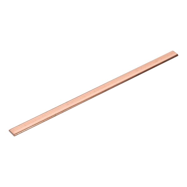 uxcell Copper Flat Bar 0.12" Thick x 0.39" Width x 7.87" Length Electric Copper Bus Bar Stock Plate Mill (3mm x 10mm x 200mm)