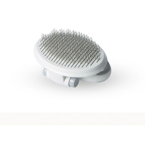 Furcare Pro: The Ultimate Self-Cleaning Wire Brush For A Flawless Grooming Experience! - White