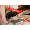 Upper control arms, DOM, non-adjustable, poly bushings