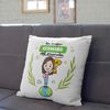 MUGFFINS Sister Pillow/Cushion (in Spanish)