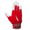 MIZUNO Mizuno ZeroSpace 1ejed29062 Left Hand Gloves Red x Silver