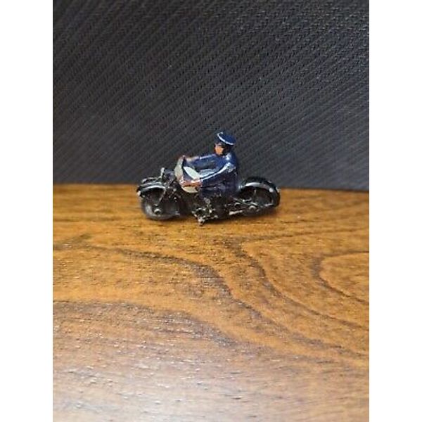 Dinky Toys Motorcycle Police Officer