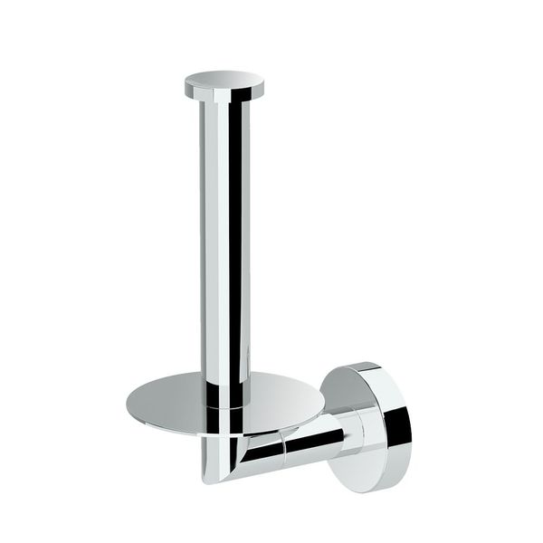 Gatco 4638 Glam Storage Toilet Paper Holder, Chrome