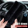 4 PACK Car Soft Plush Seat Belt Shoulder Pad Strap Cover Adjuster Protector US
