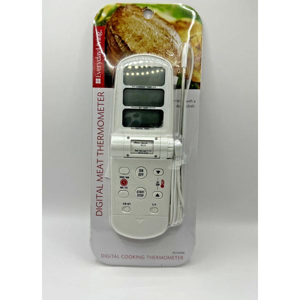 Digital Meat Cooking Thermometer by Everyday Living  Sealed