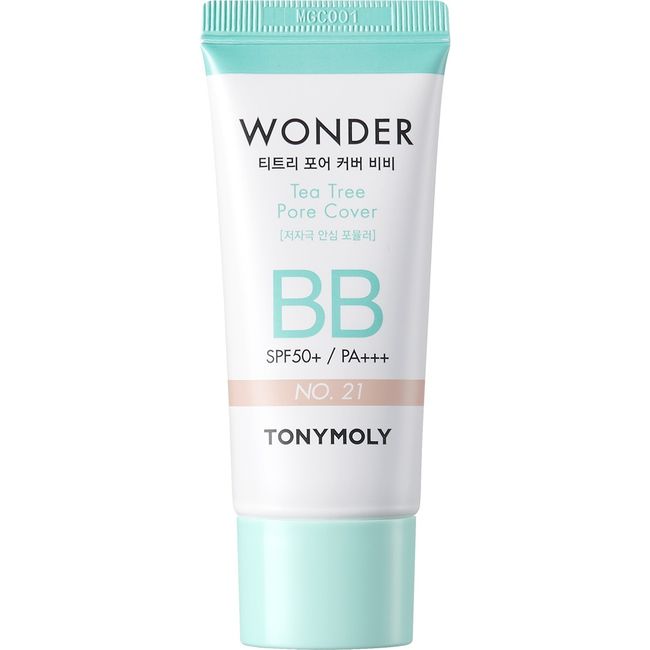 TONY MOLY Wonder Tea Tree Pore Cover BB Cream SPF50+ PA+++ 30ml