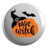 Hippowarehouse Basic witch halloween Badge Various Sizes 38mm 50mm 75mm