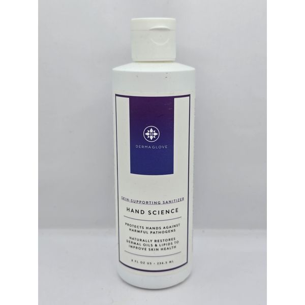 Derma Glove Hand Science Skin Improving Sanitizer 8 Fl Oz
