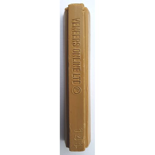 no141 Light Oak Soft Wax Wood Filler Scratch Repair Stick by Veneers Online Ltd