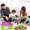 STEM Building Toys 180 pcs Educational Learning Toys  with Large Storage Box